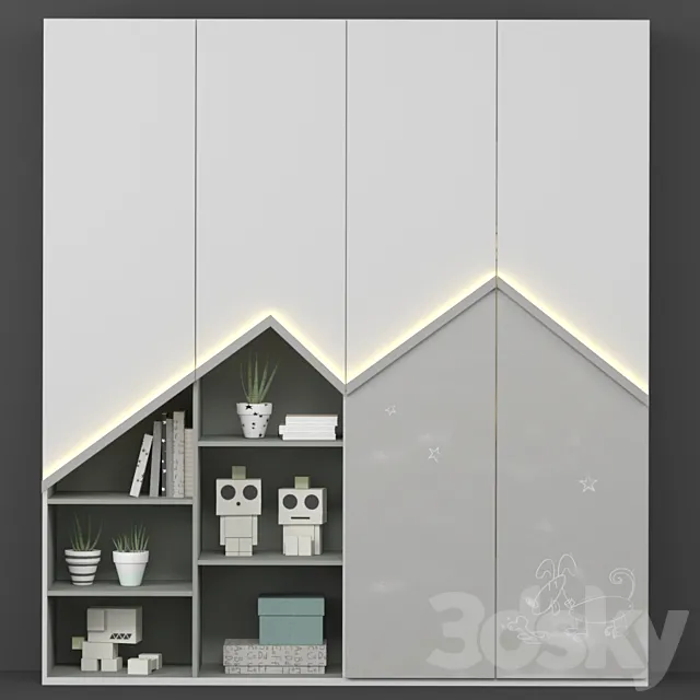 Children's furniture to order 50 3D Model