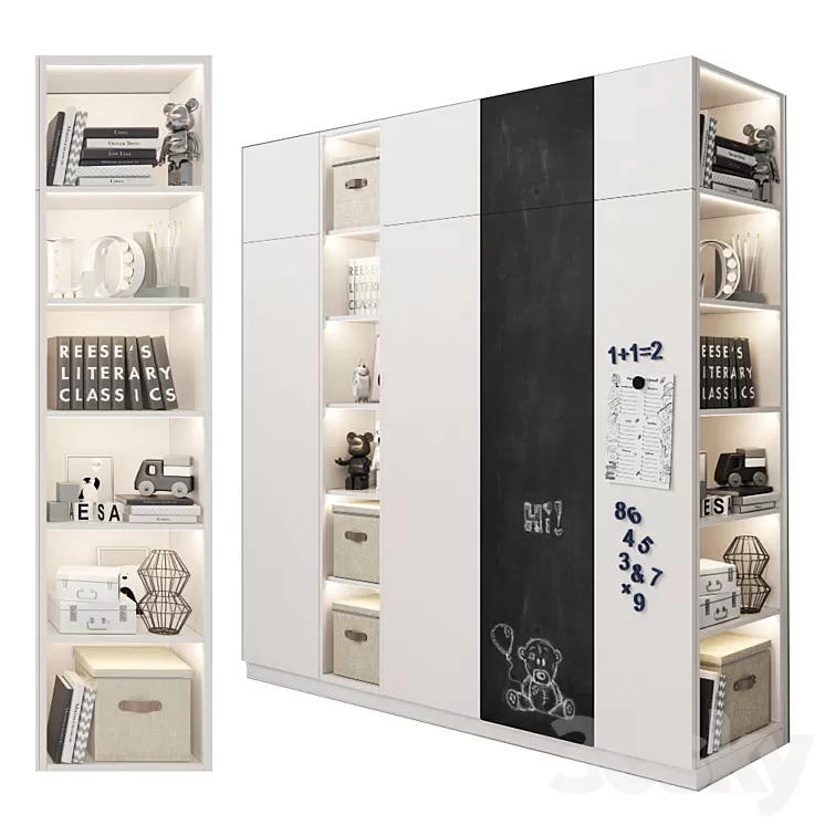 children's furniture_15 3D Model