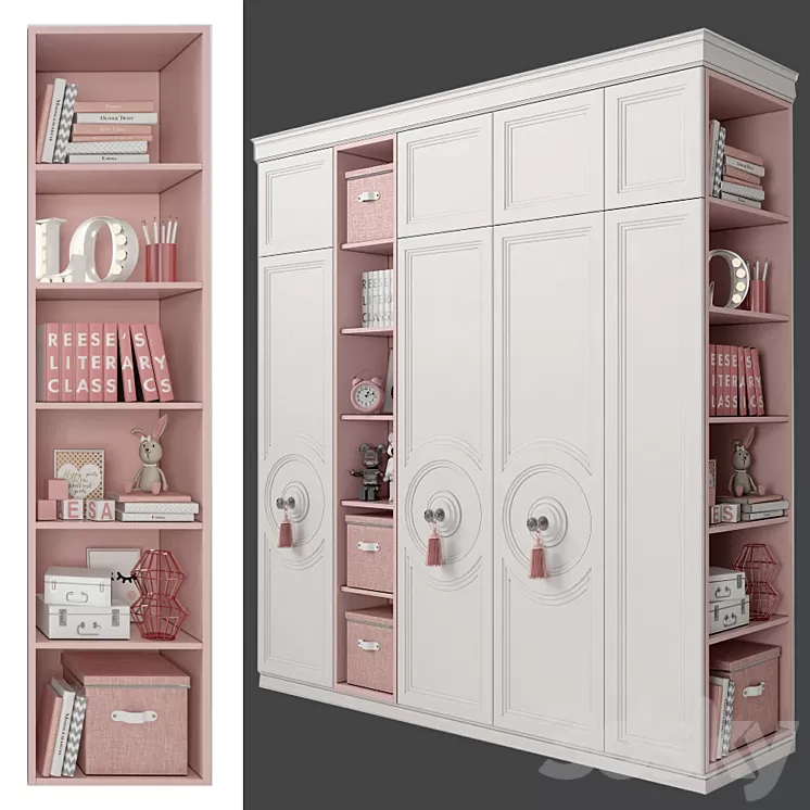 children's furniture_17 3D Model