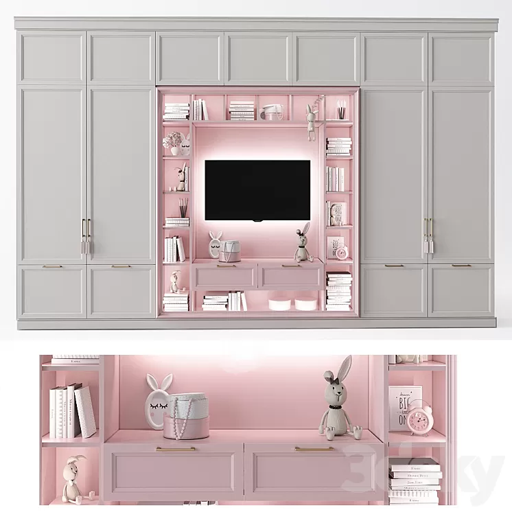 children's furniture_3 3D Model