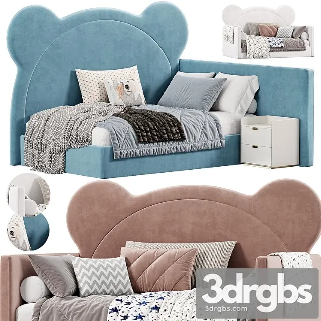 Childrens Mikki Bed by Shimkor 3D Model Free