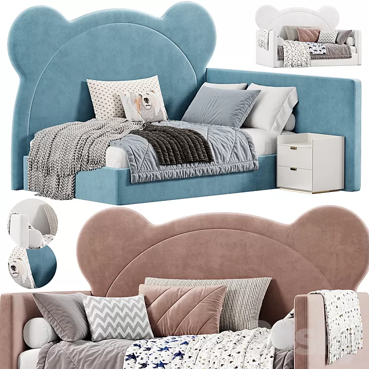 Childrens Mikki Bed by shimkor 3D Model Free