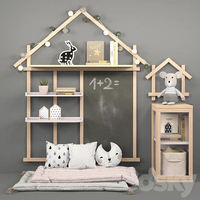 Children's play area 06 3D Model