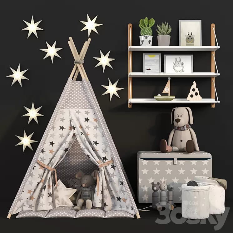 Children's play area 11 3D Model Free