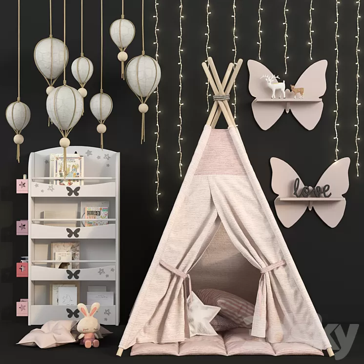 Children's play area 12 3D Model