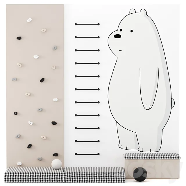 Childrens play area 3D Model