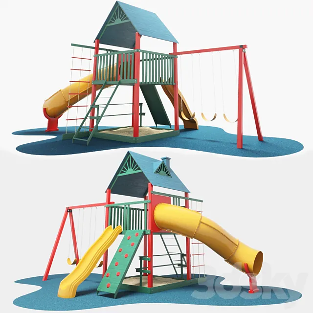 Children's playground 3D Model