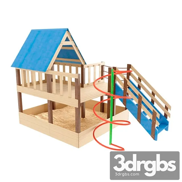 Childrens Playground 6 3D Model Free