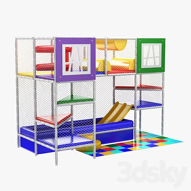children's playground for domestic use 3DModel
