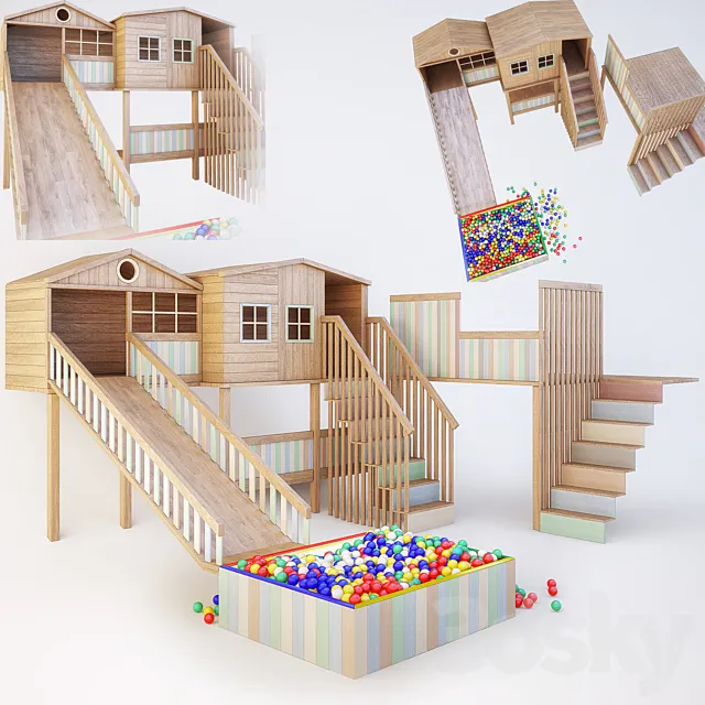Children's playroom 3D Model