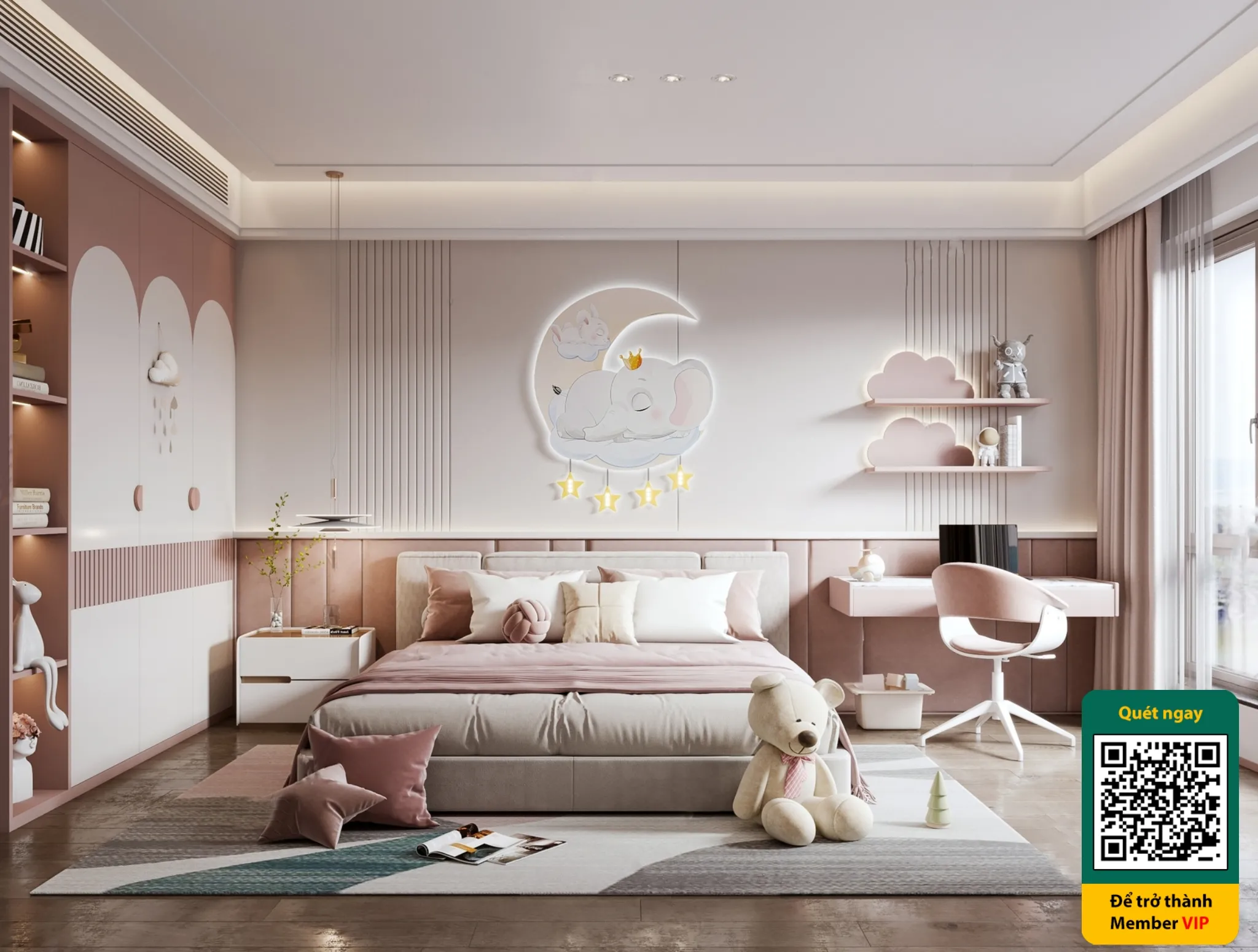 Children's room 3D - 006 - 3738