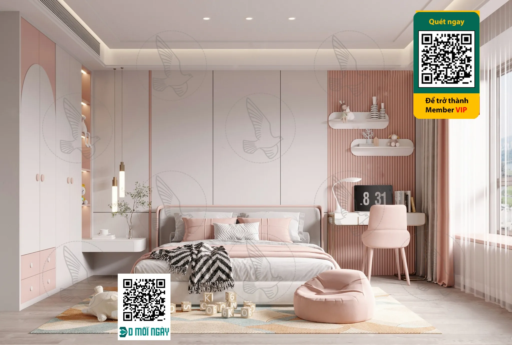 Children's room 3D - 011 - 3743