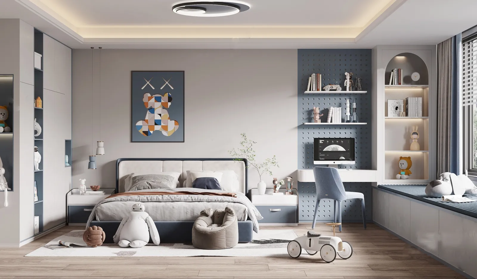 Children's room 3D - 012 - 3744