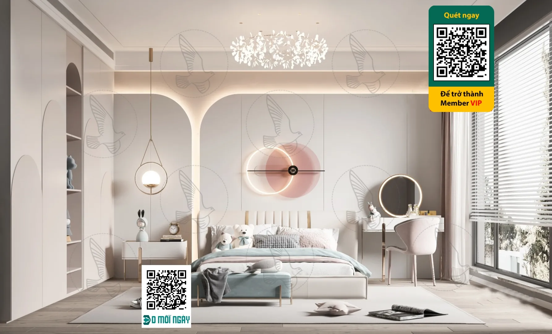 Children's room 3D - 016 - 3748