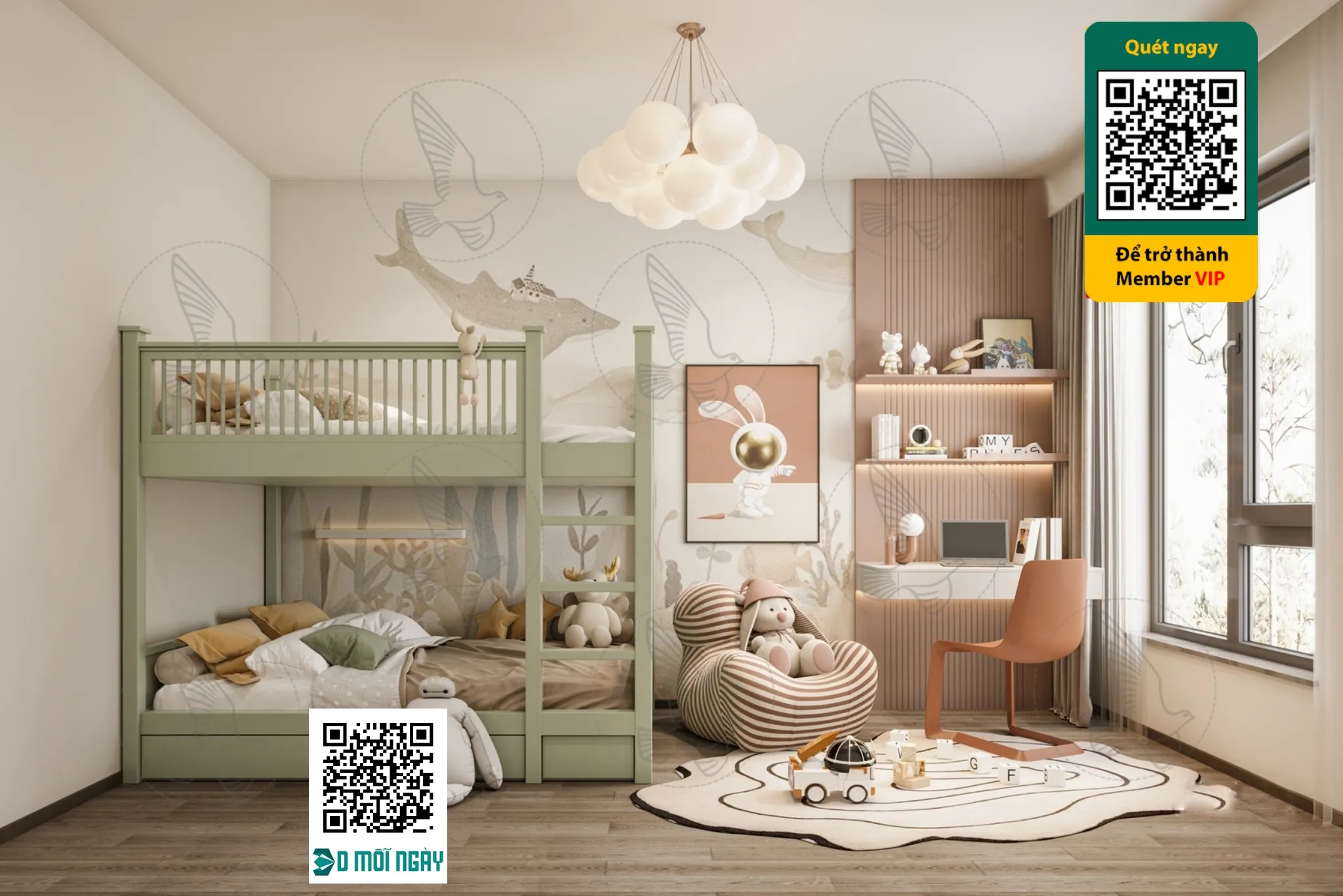 Children's room 3D - 017 - 3749