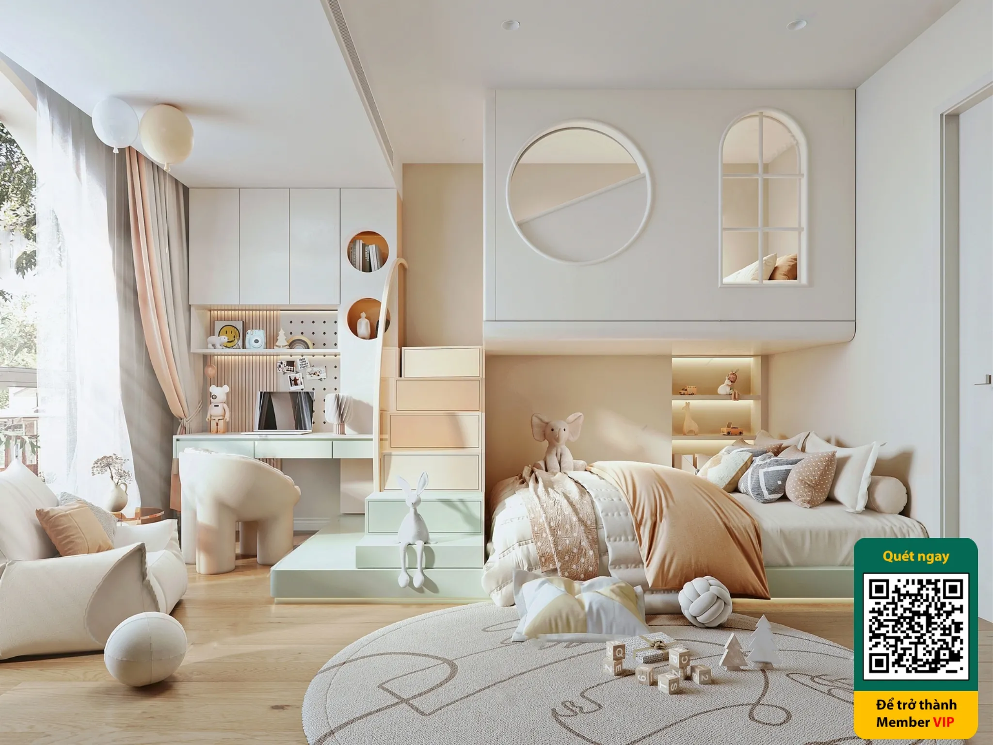 Children's room 3D - 026 - 3758