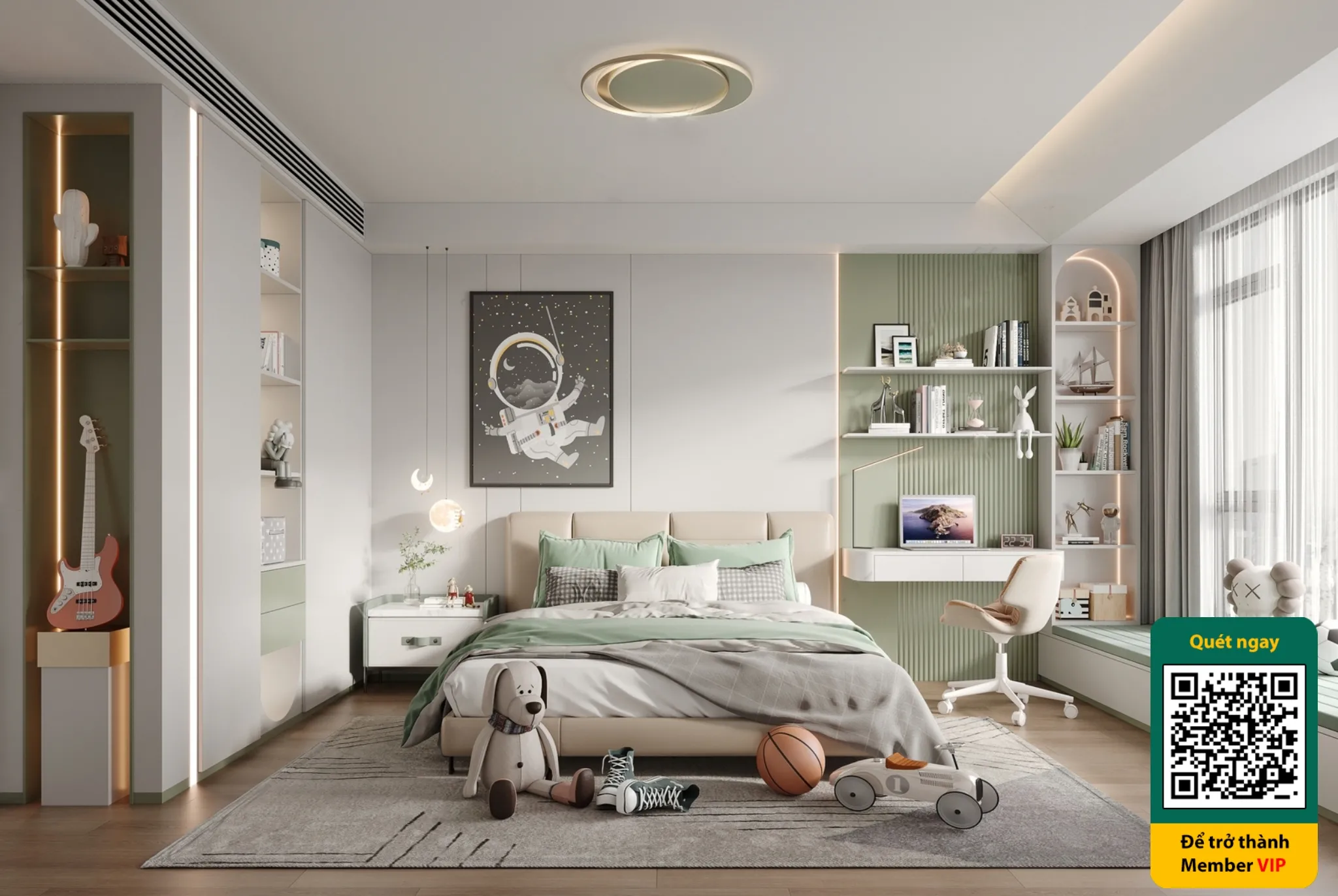 Children's room 3D - 031 - 3763