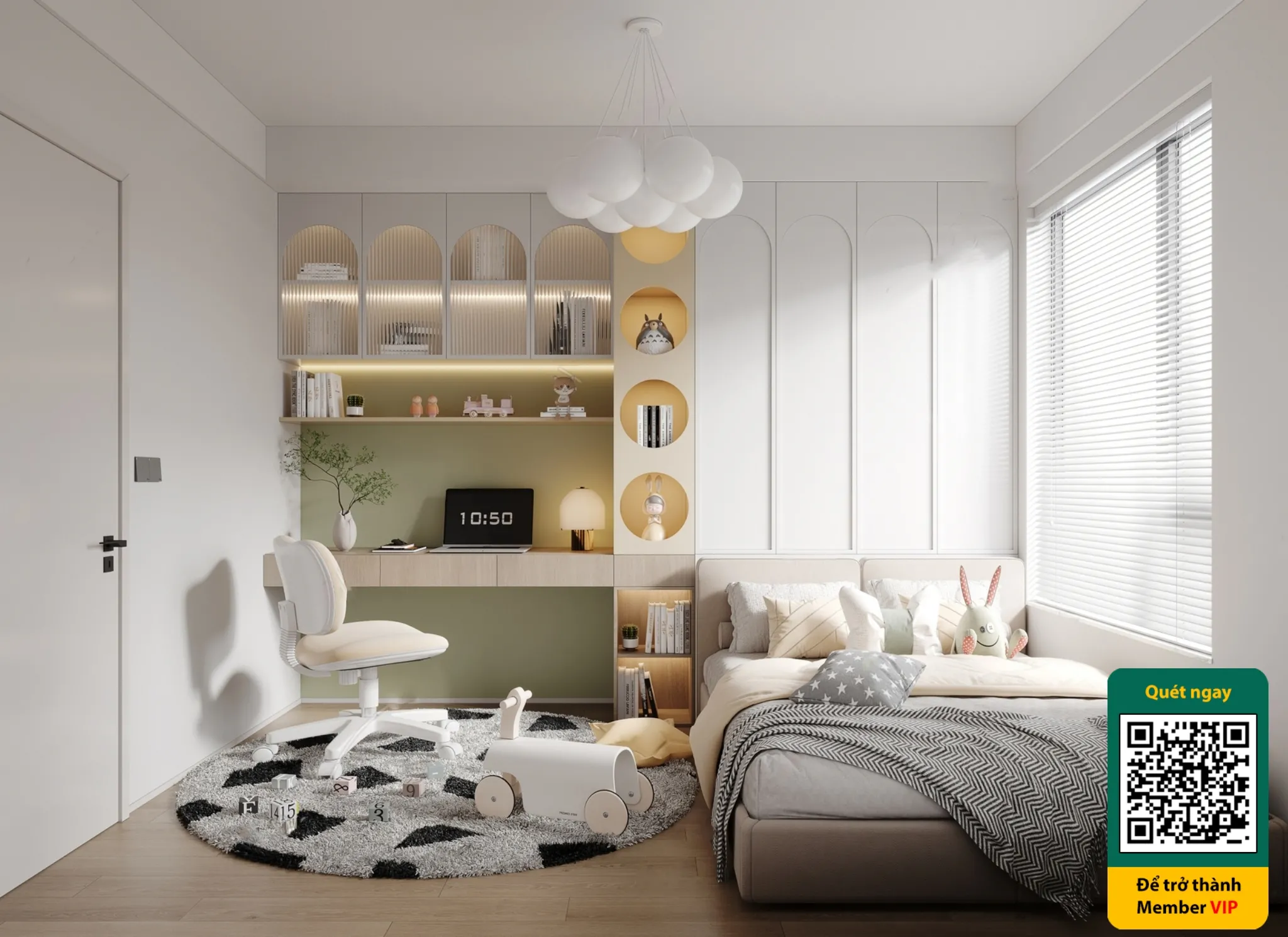 Children's room 3D - 033 - 3765