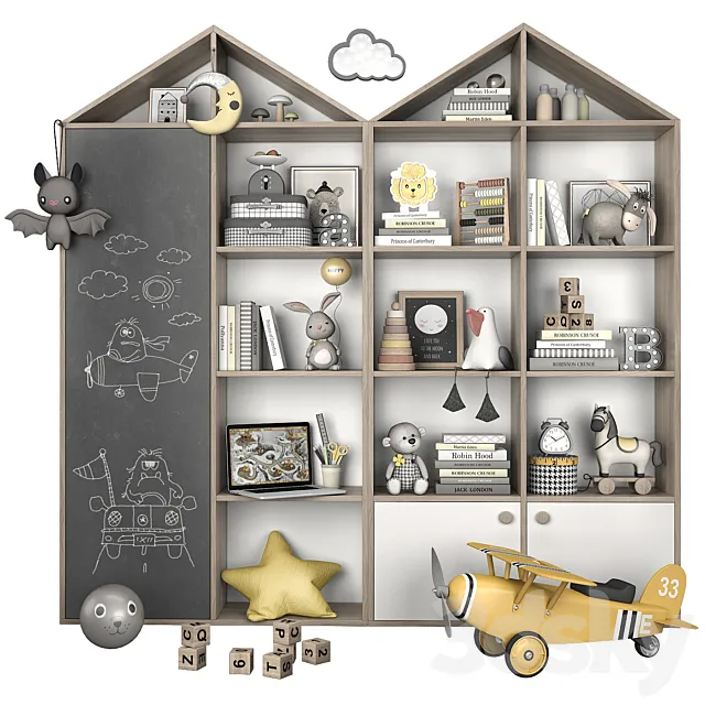 Children's room decor 1 3DModel
