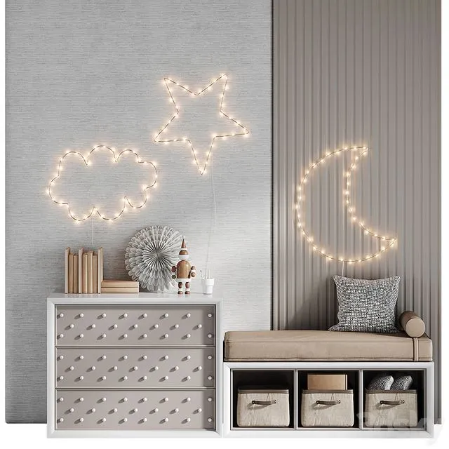 Childrens set Koza Home 3D Model