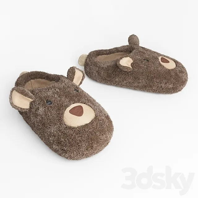Children's slippers 3D Model