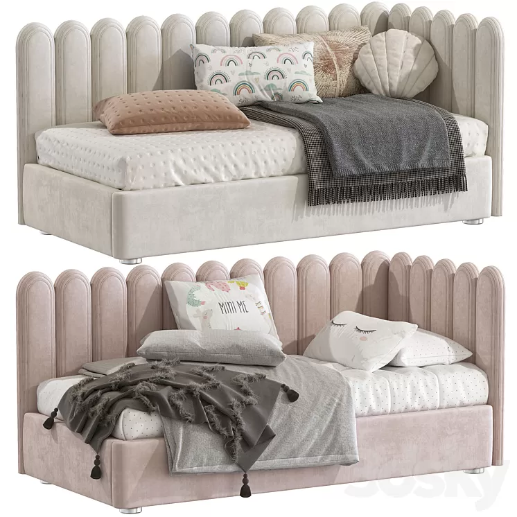 Children's sofa bed in a modern style 245 3D Model Free