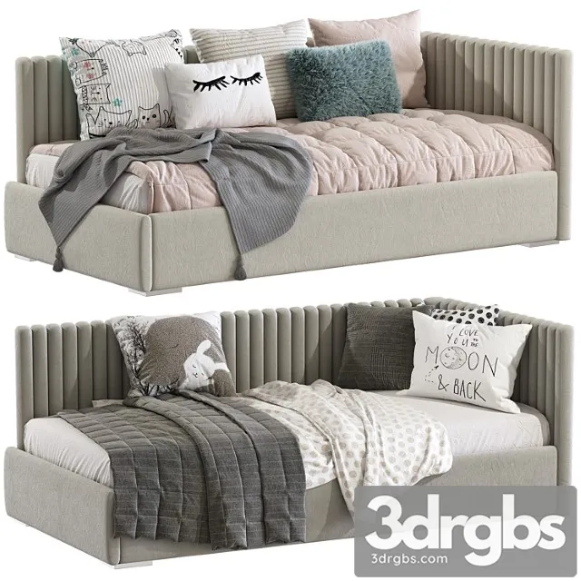 Childrens Sofa Bed In A Modern Style 3D Model Free