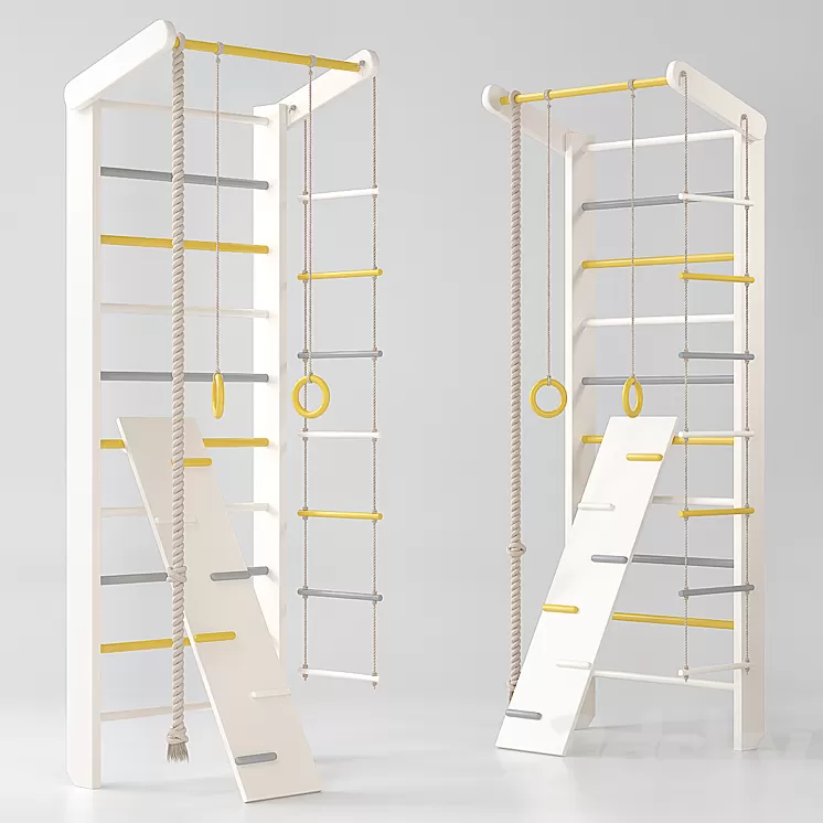 Children's sports complex # 1 3D Model