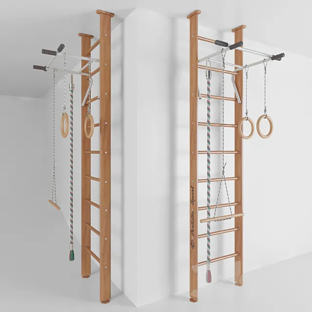 Children's sports complex (DSC) "Perfetto sport" Vostro PS-103 3DModel