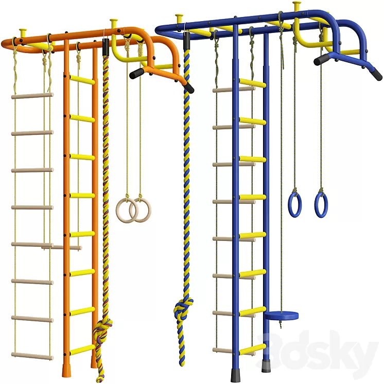 Childrens Sports Complex Set-3 3D Model