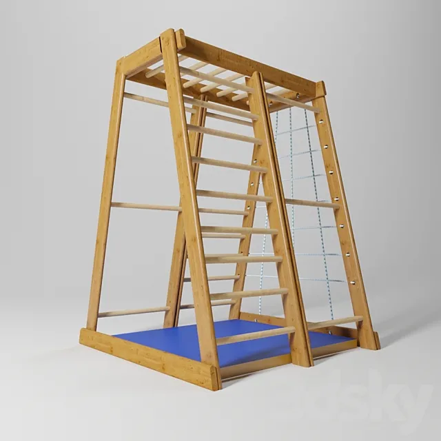 Children's sports complex "Shalun" 3D Model