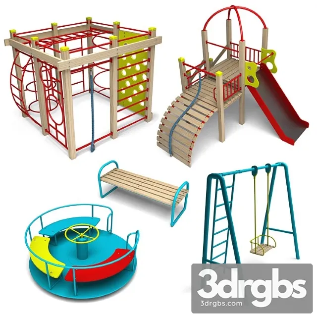 Childrens Street Complex 3 3D Model Free