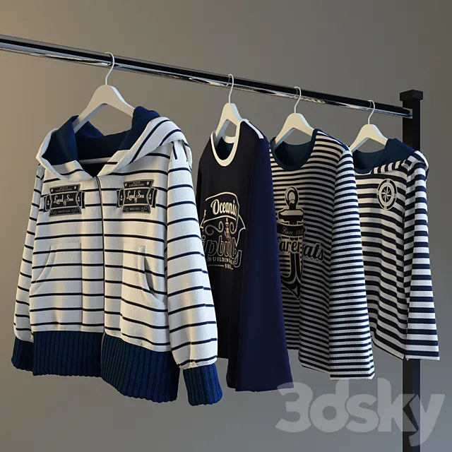 children's sweatshirts 3DModel