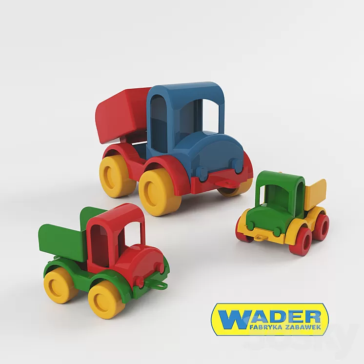 Children's toy – Wader 3D Model