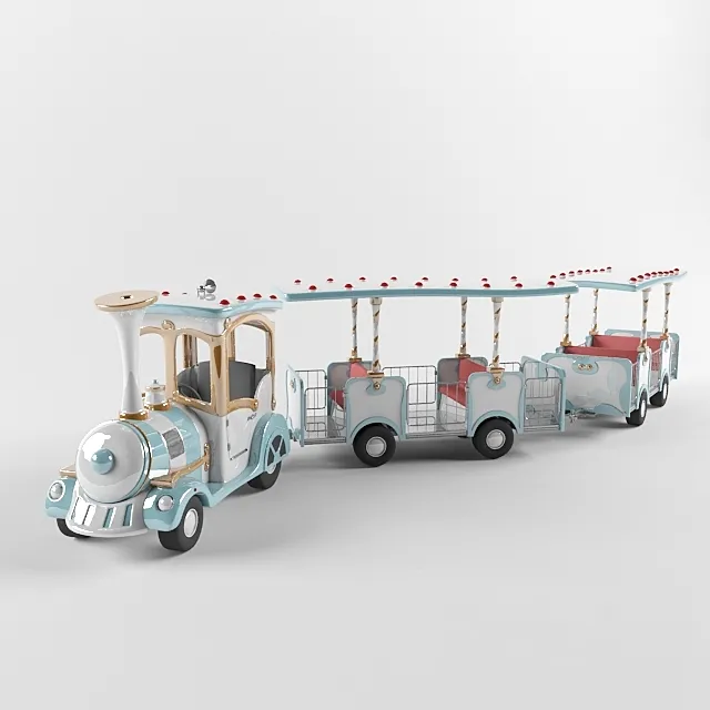 Children's train 3D Model
