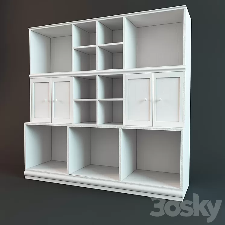 Children's wardrobe 3D Model