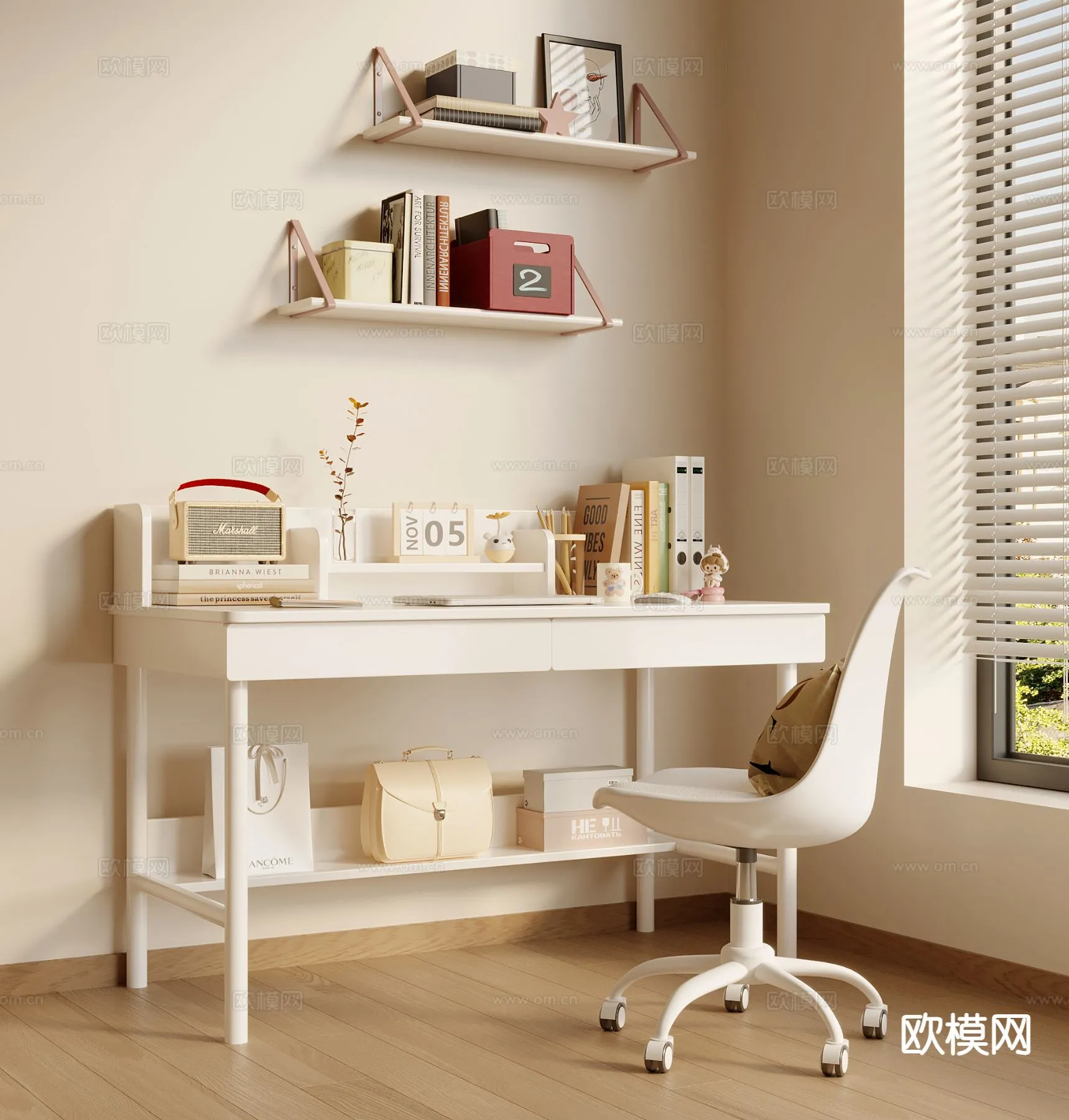 CHILDROOM 3D MODELS - 3D Model For Interior Design - 242