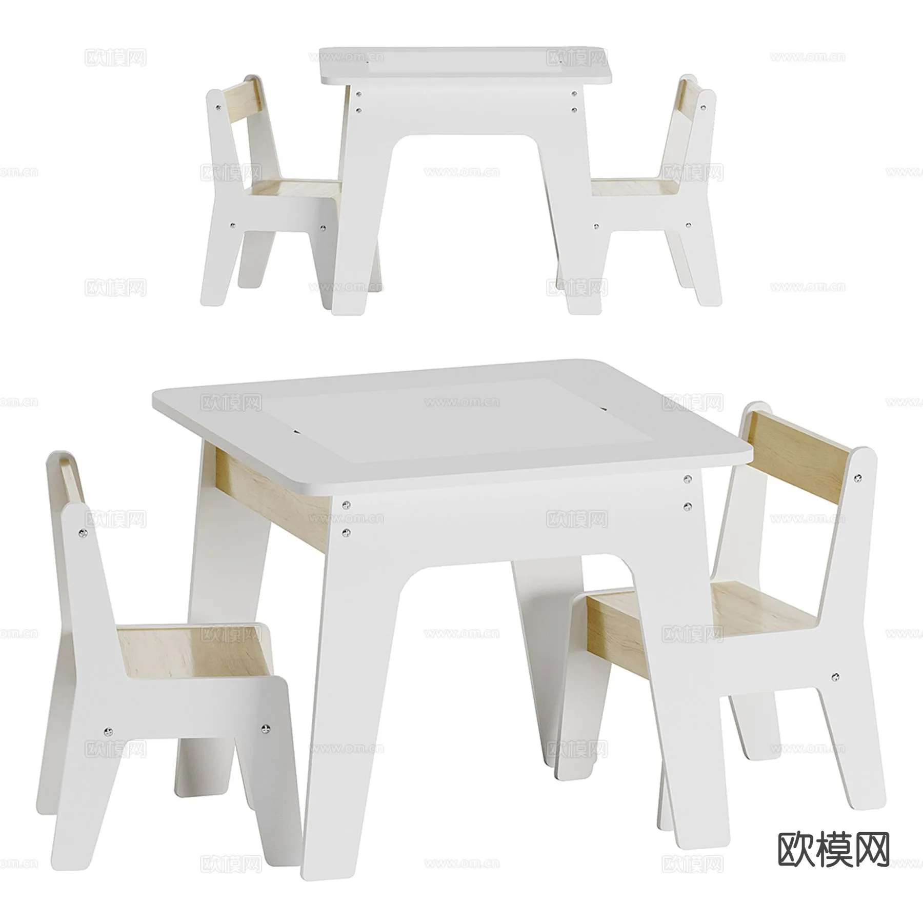 CHILDROOM 3D MODELS - 3D Model For Interior Design - 245