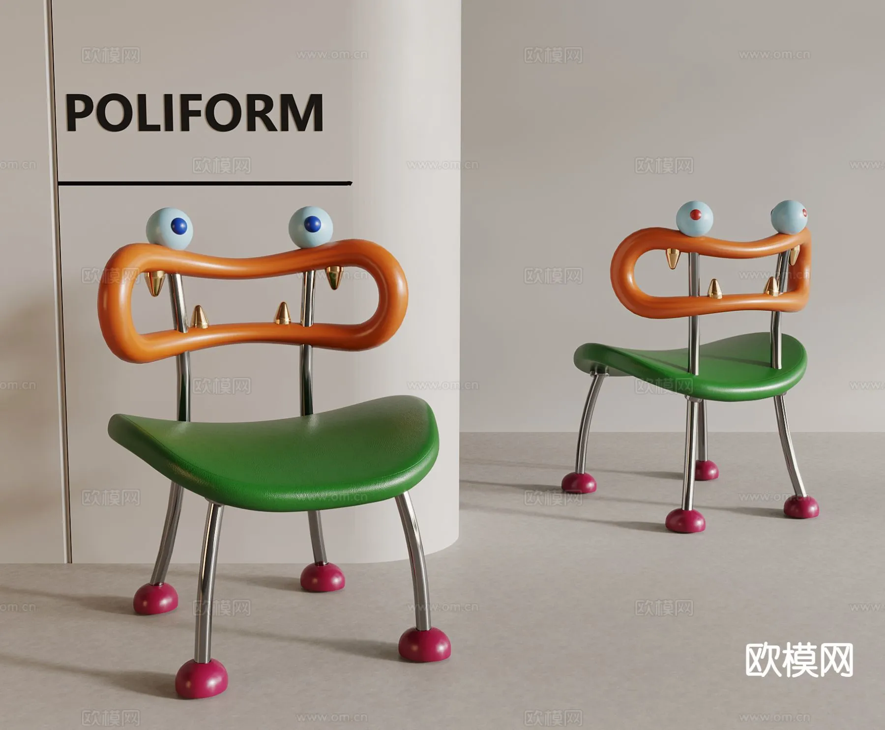 CHILDROOM 3D MODELS - 3D Model For Interior Design - 247