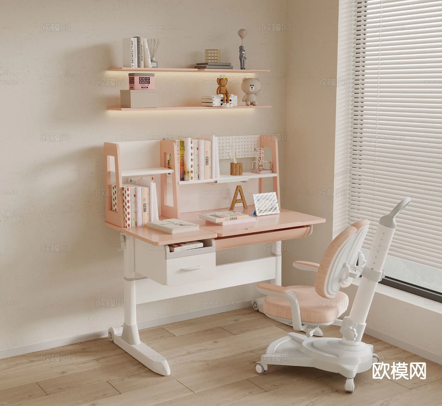 CHILDROOM 3D MODELS - 3D Model For Interior Design - 261