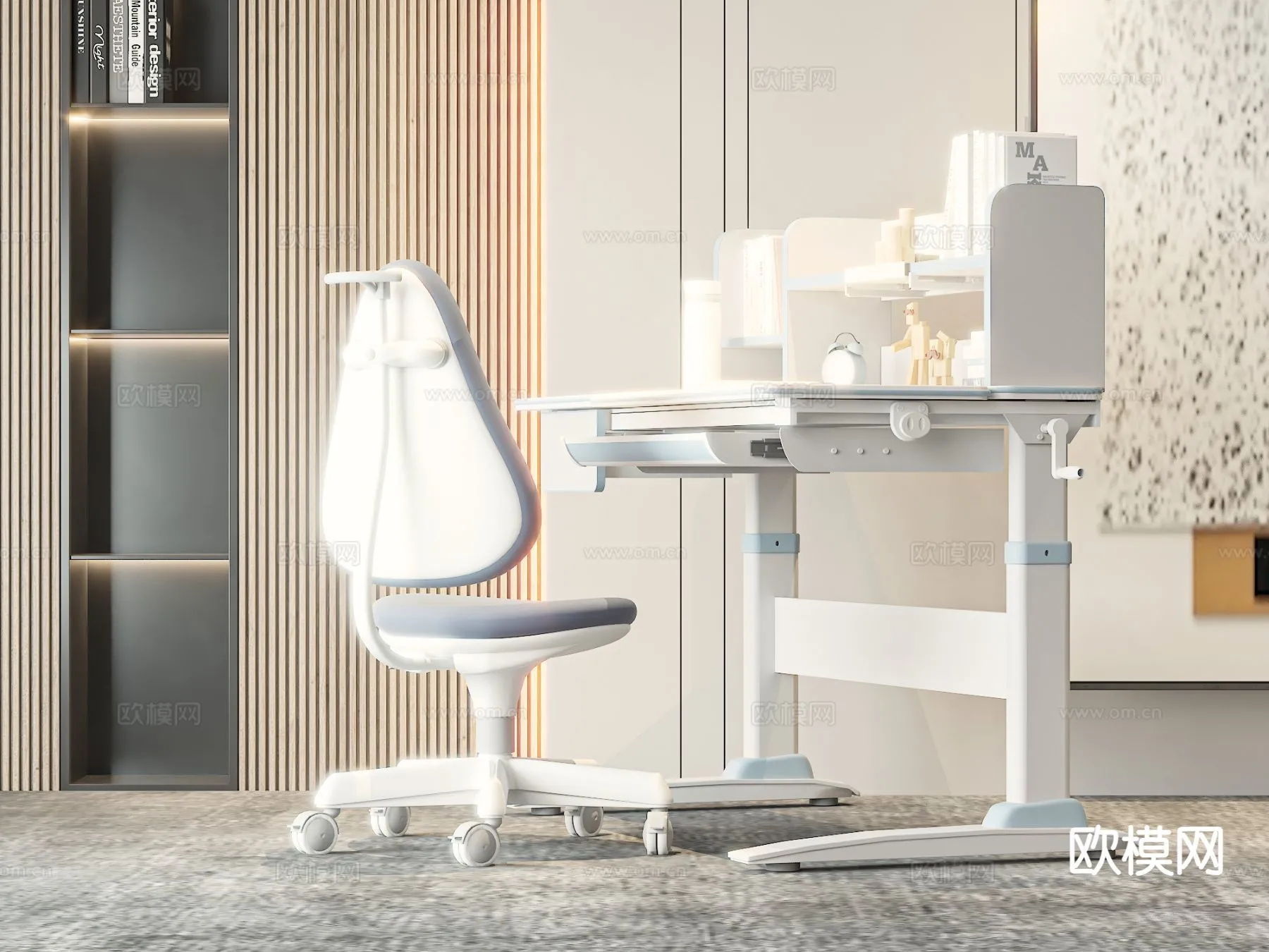 CHILDROOM 3D MODELS - 3D Model For Interior Design - 262