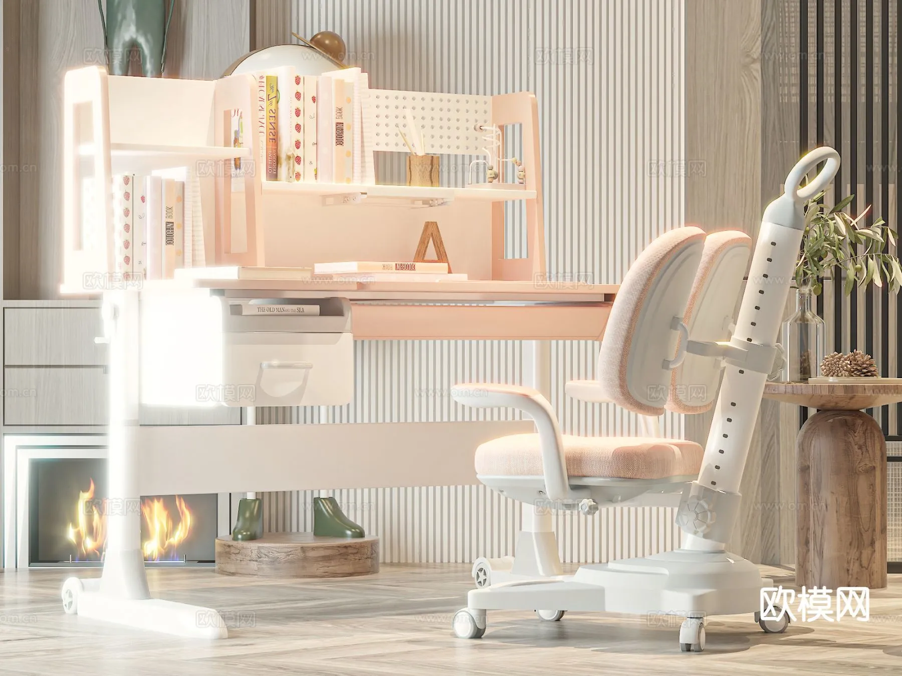 CHILDROOM 3D MODELS - 3D Model For Interior Design - 273