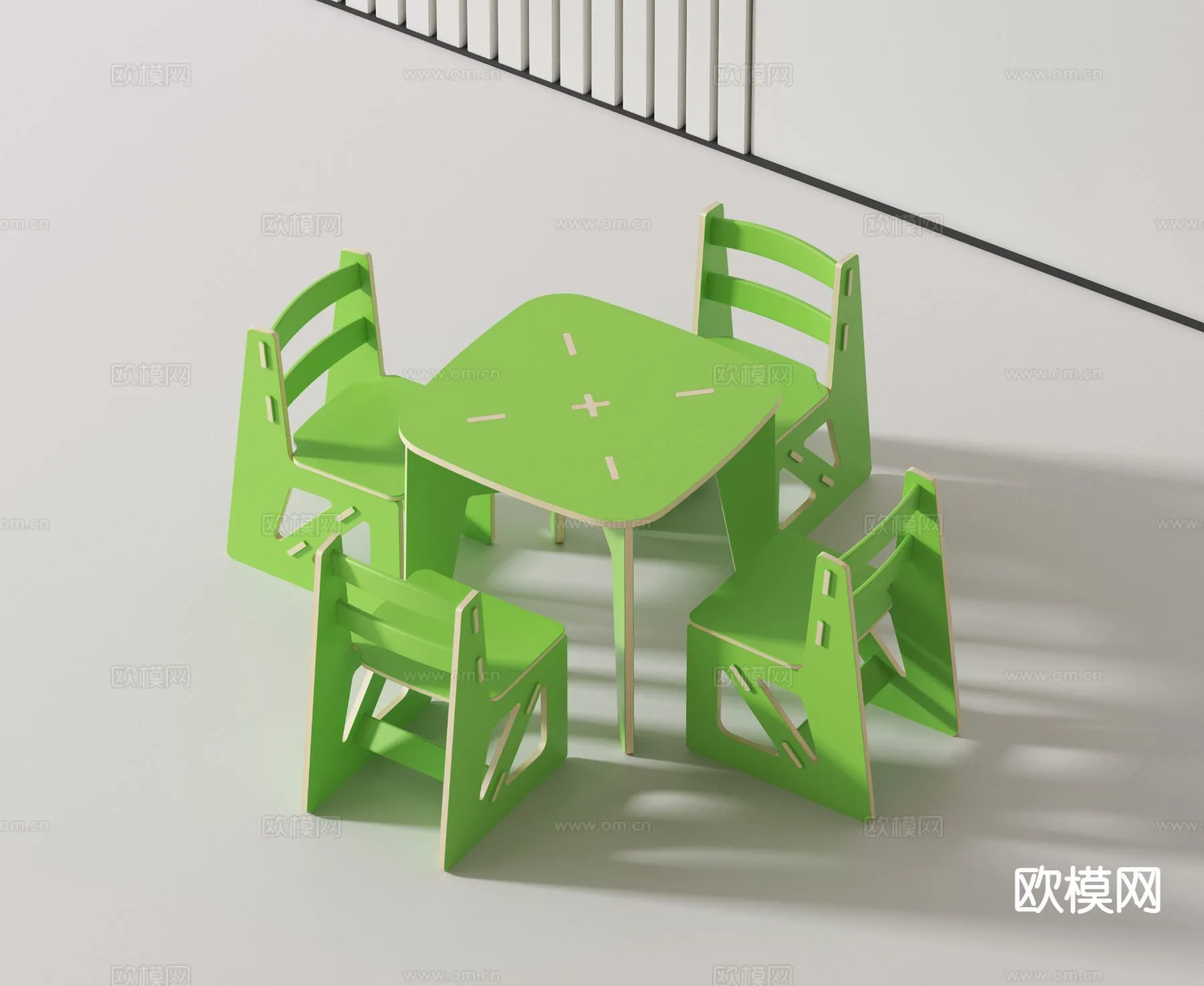 CHILDROOM 3D MODELS - 3D Model For Interior Design - 280