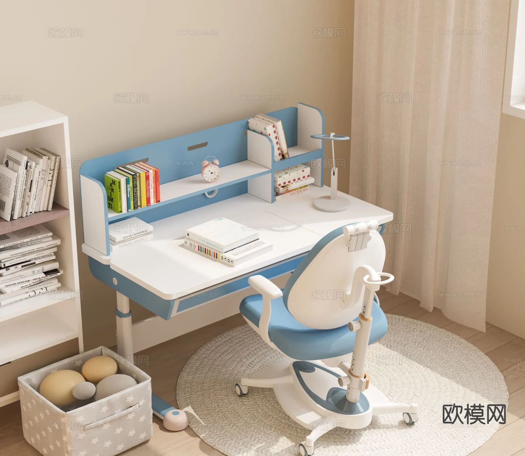 CHILDROOM 3D MODELS - 3D Model For Interior Design - 286