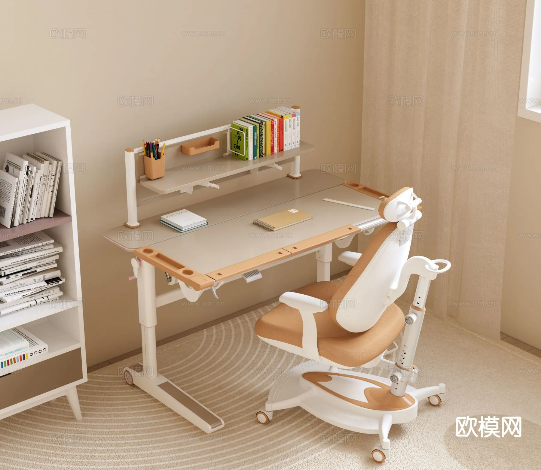 CHILDROOM 3D MODELS - 3D Model For Interior Design - 287