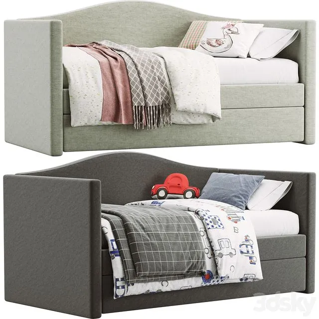 Childroom carter daybed 3D Model