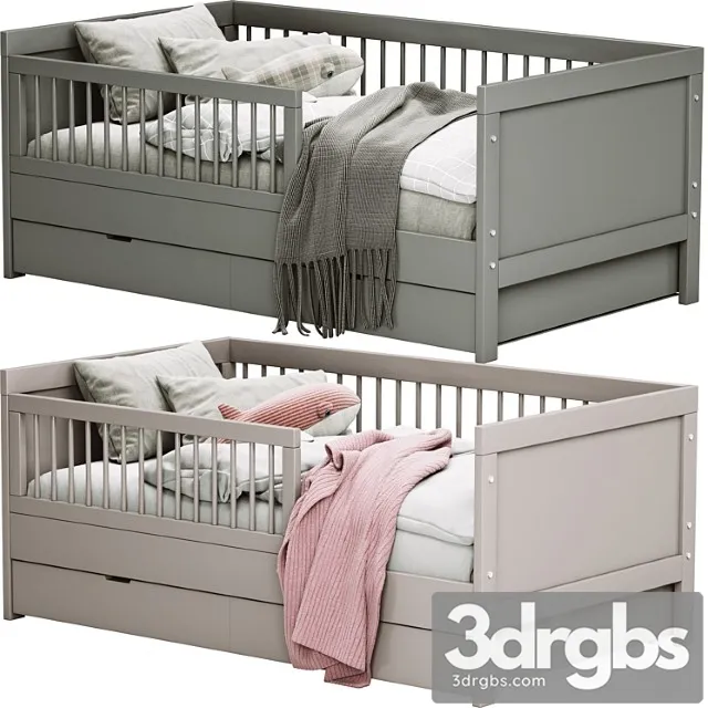 Childroom lit enfant vivien gris