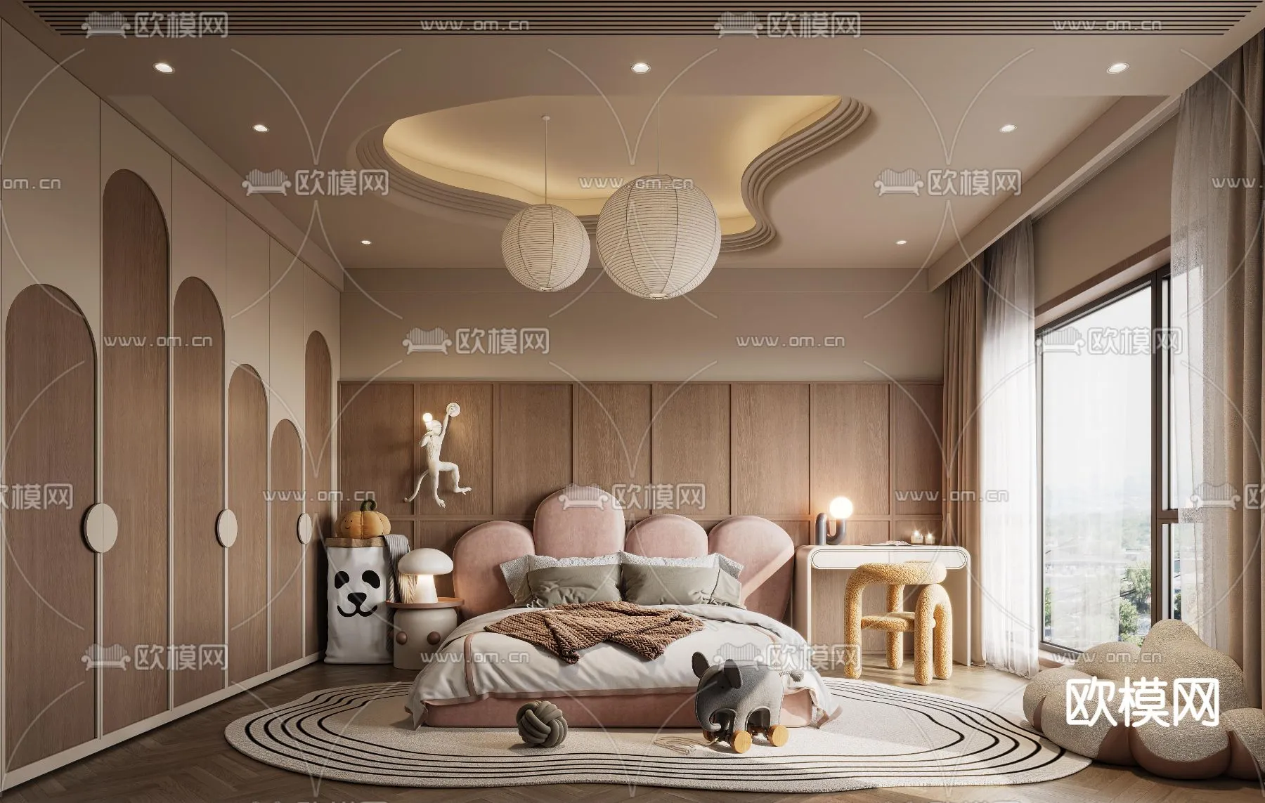 CHILDROOM SETS - CORONA - 3D MODEL - 2633