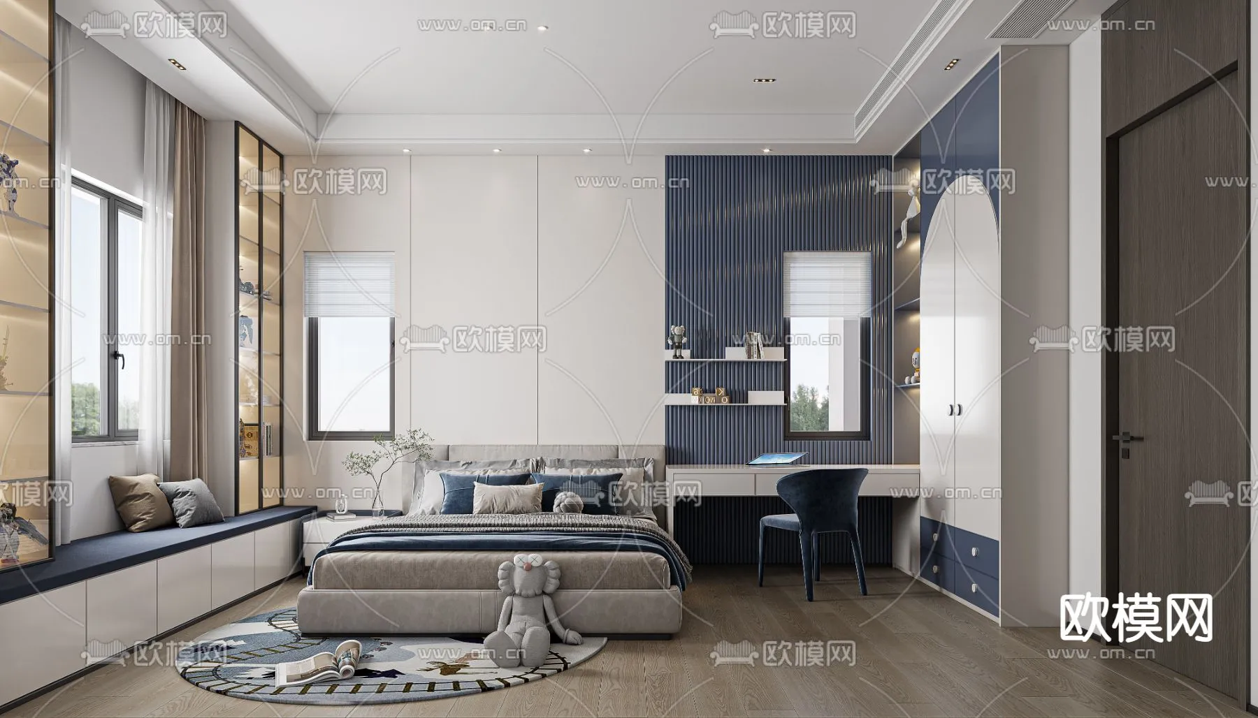 CHILDROOM SETS - CORONA - 3D MODEL - 2662