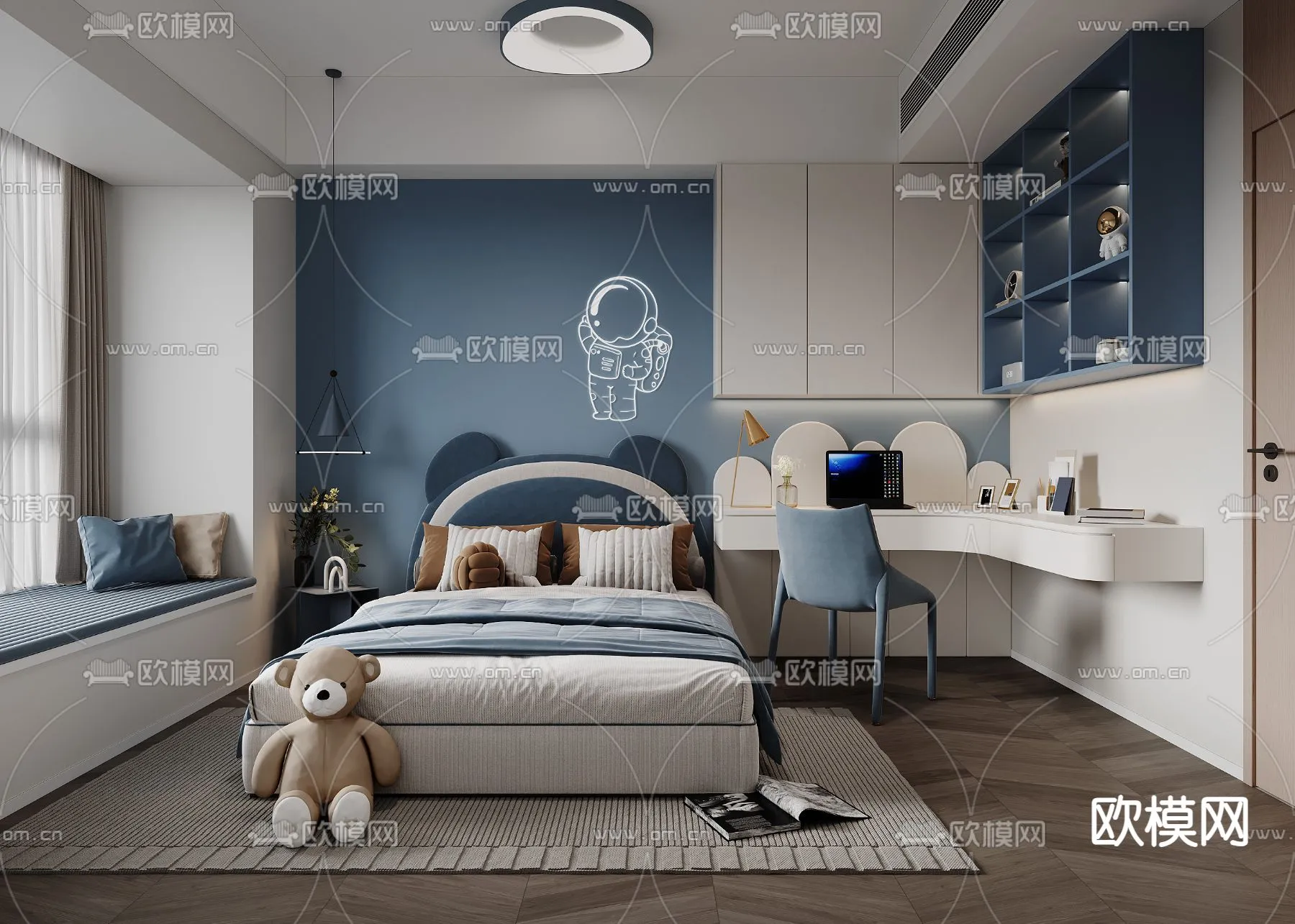 CHILDROOM SETS - CORONA - 3D MODEL - 2671